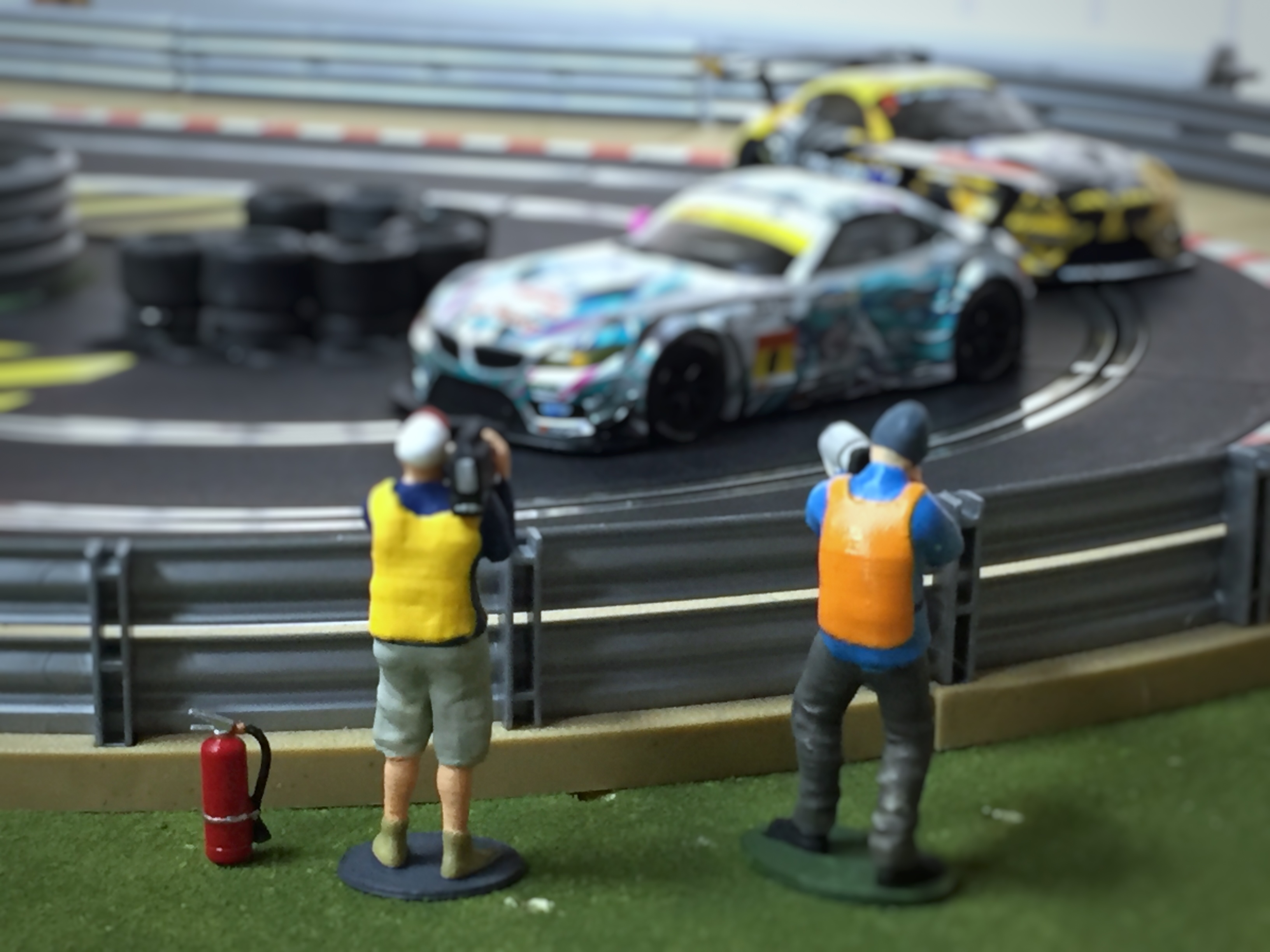 scalextric scenery